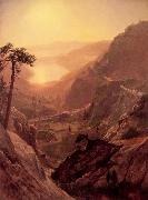 View of Donner Lake, California